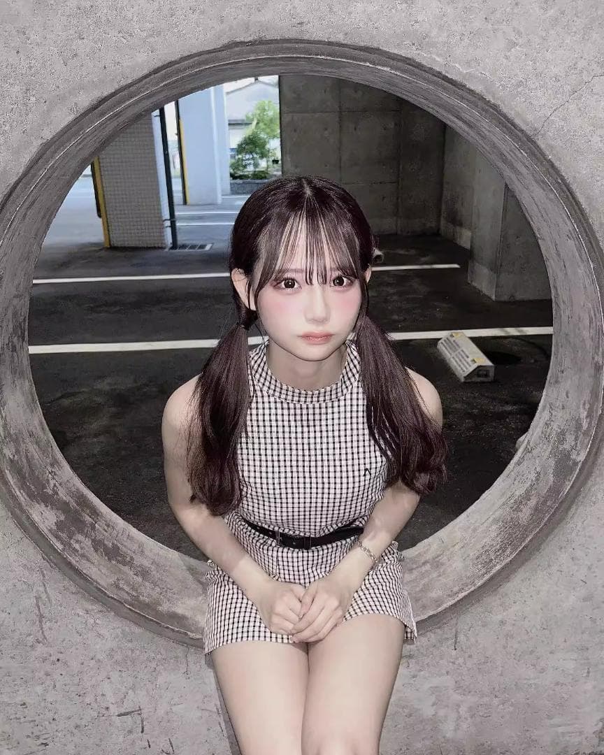 再販なし 新品 入手困難 ANDMARY ナタリーチェックミニドレス ブラック