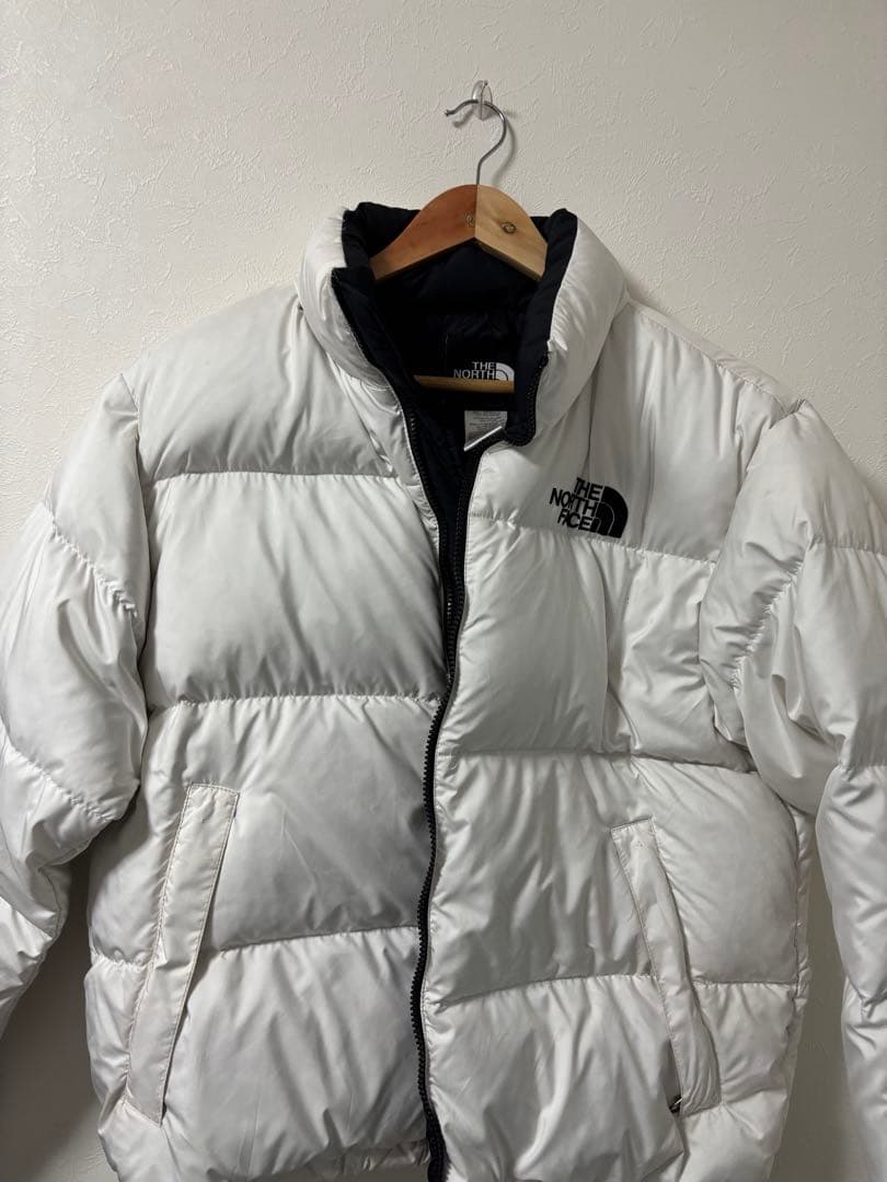 THE NORTH FACE ホワイト ダウンジャケット XL