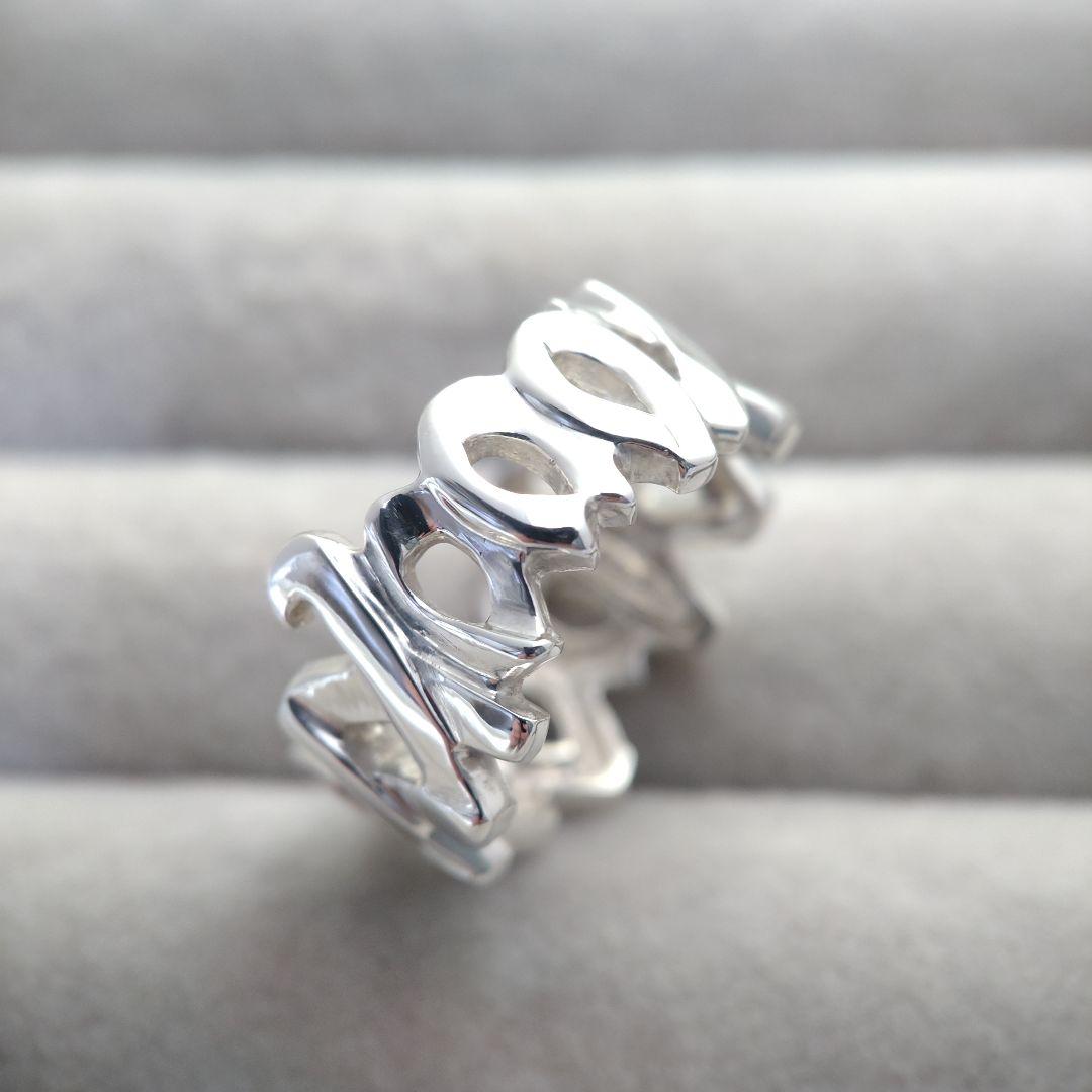 TIFFANY＆Co.ラブ＆キス　シルバーリングSV925 11.5号
