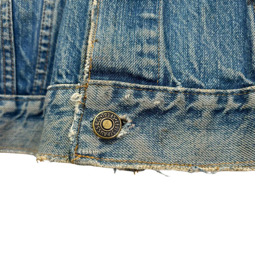 60s LEVI'S 70505 BIGE 極東 ビンテージデニムジャケット