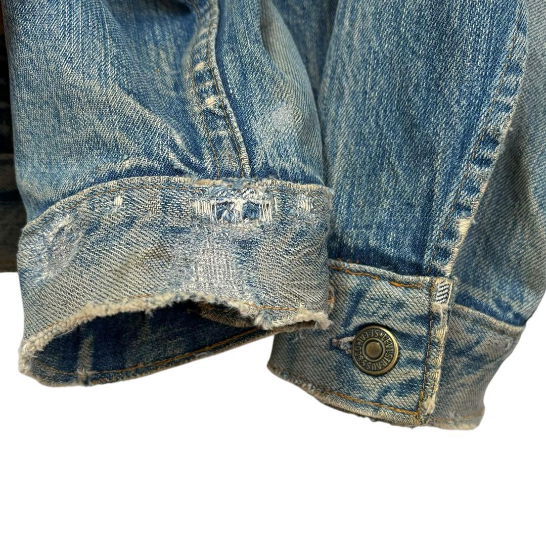 60s LEVI'S 70505 BIGE 極東 ビンテージデニムジャケット