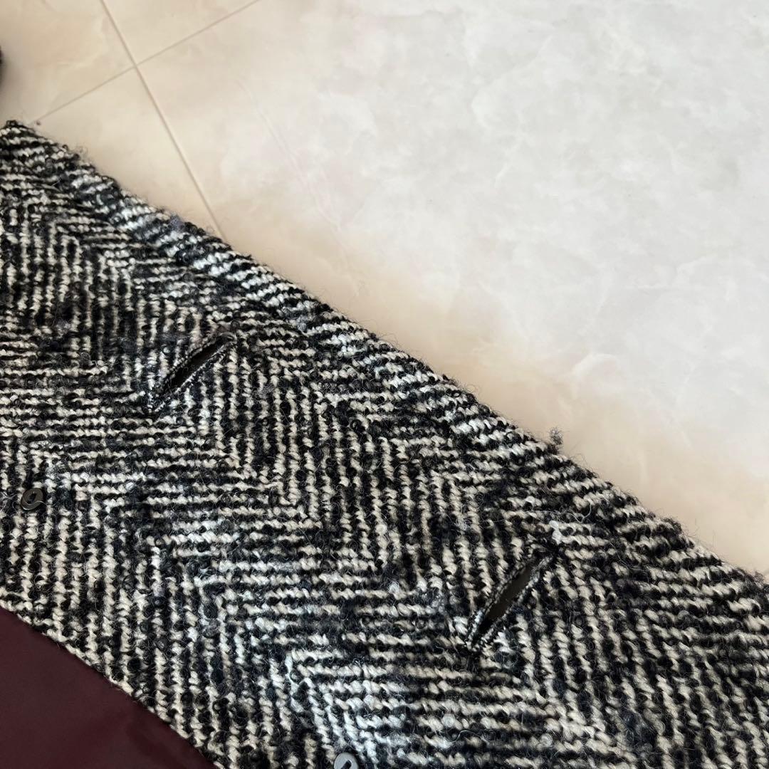 山本美月さん着用✨ブルーレーベルクリストブレッジ　ヘリンボーン　ケープ 38