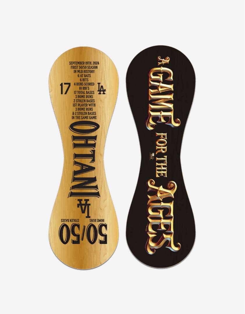 【世界550個限定】大谷翔平　50/50達成記念ボール