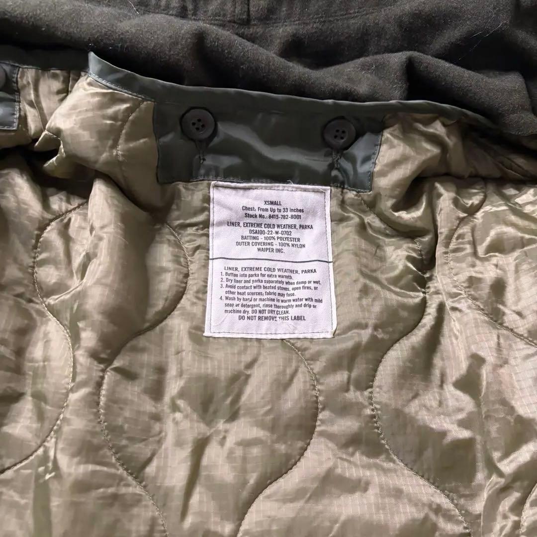 美品✨ 米軍 M-65 フィッシュテールパーカー フルセット 初期型WAIPER
