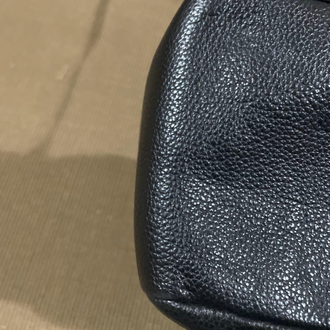 COACH 黒 レザー リュック