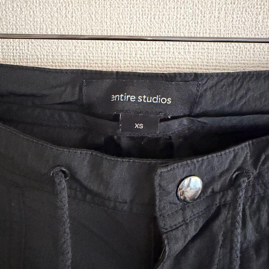 パンツ Entire Studios Freight Cargo Black XS