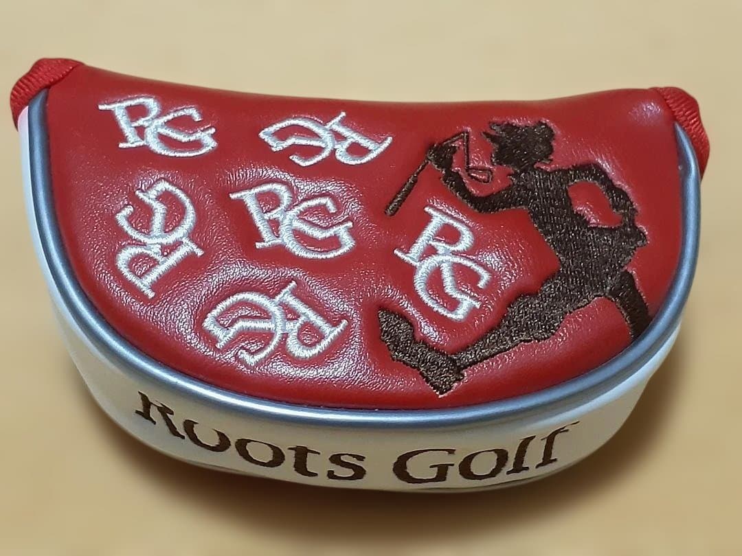 ザ・ルーツ カーブフェース パター　スチールシャフト カバー付［33.5インチ］
