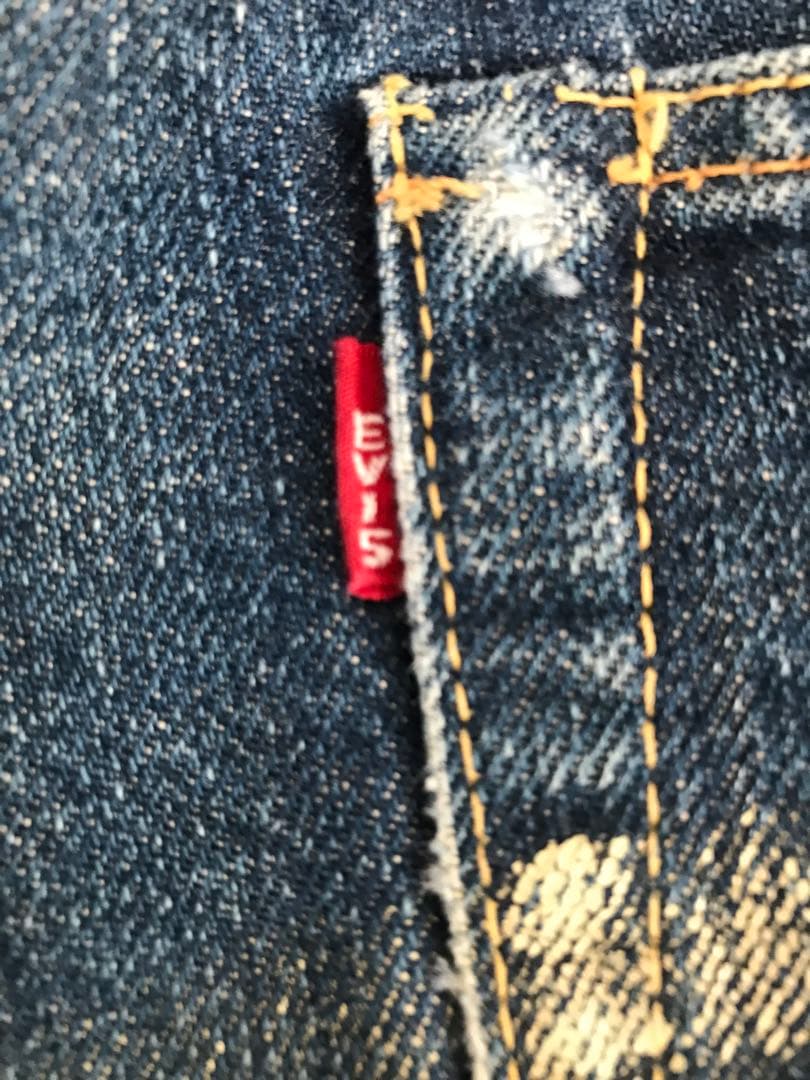 EVISU エヴィスジーンズ　ビンテージ　w44 白カモメ