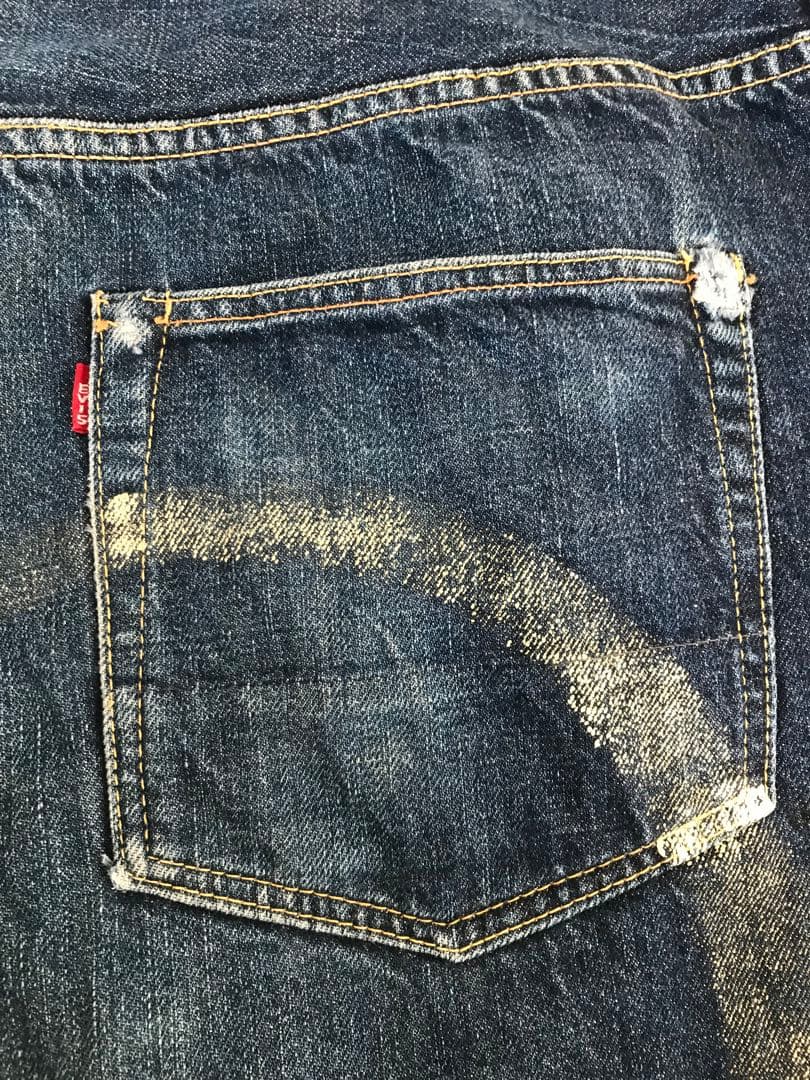 EVISU エヴィスジーンズ　ビンテージ　w44 白カモメ