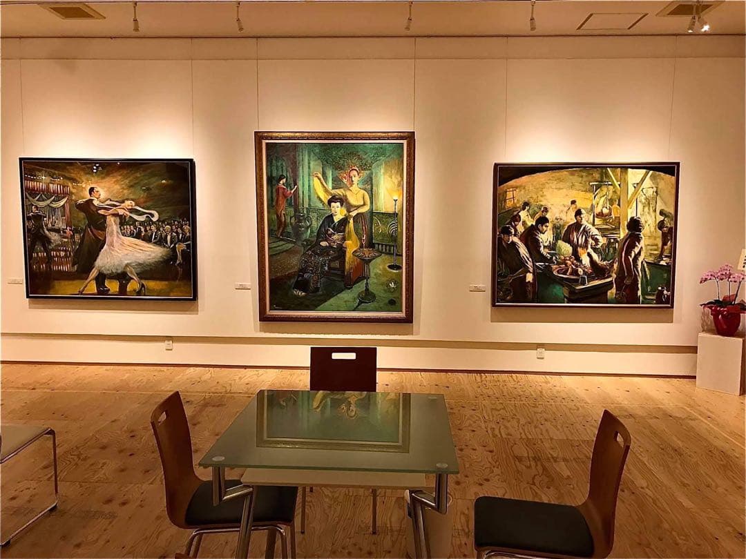 水彩画 船 田村誠司 全日本美術協会委員作品 水彩画 全日本美術協会