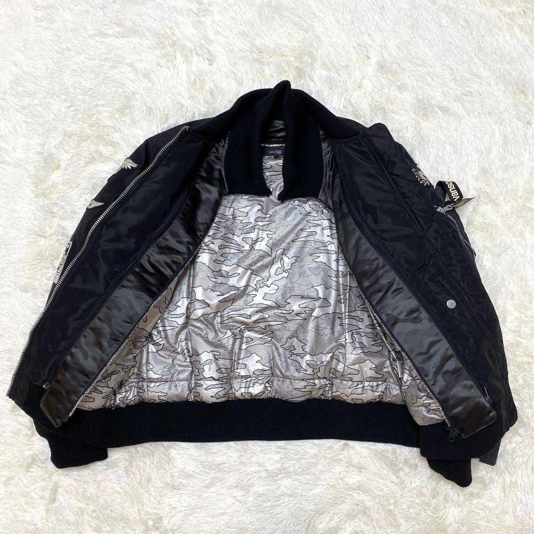 ✨極美品✨VANSON バンソン MA-1 フライトジャケット 刺繍 2XL