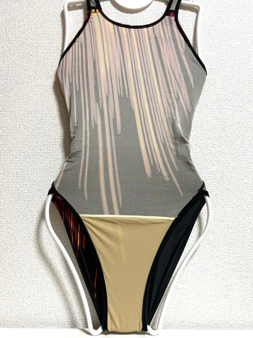 asics 競泳水着 ハイドロ M ハイカット ハイレグ強光沢 アシックス　レア