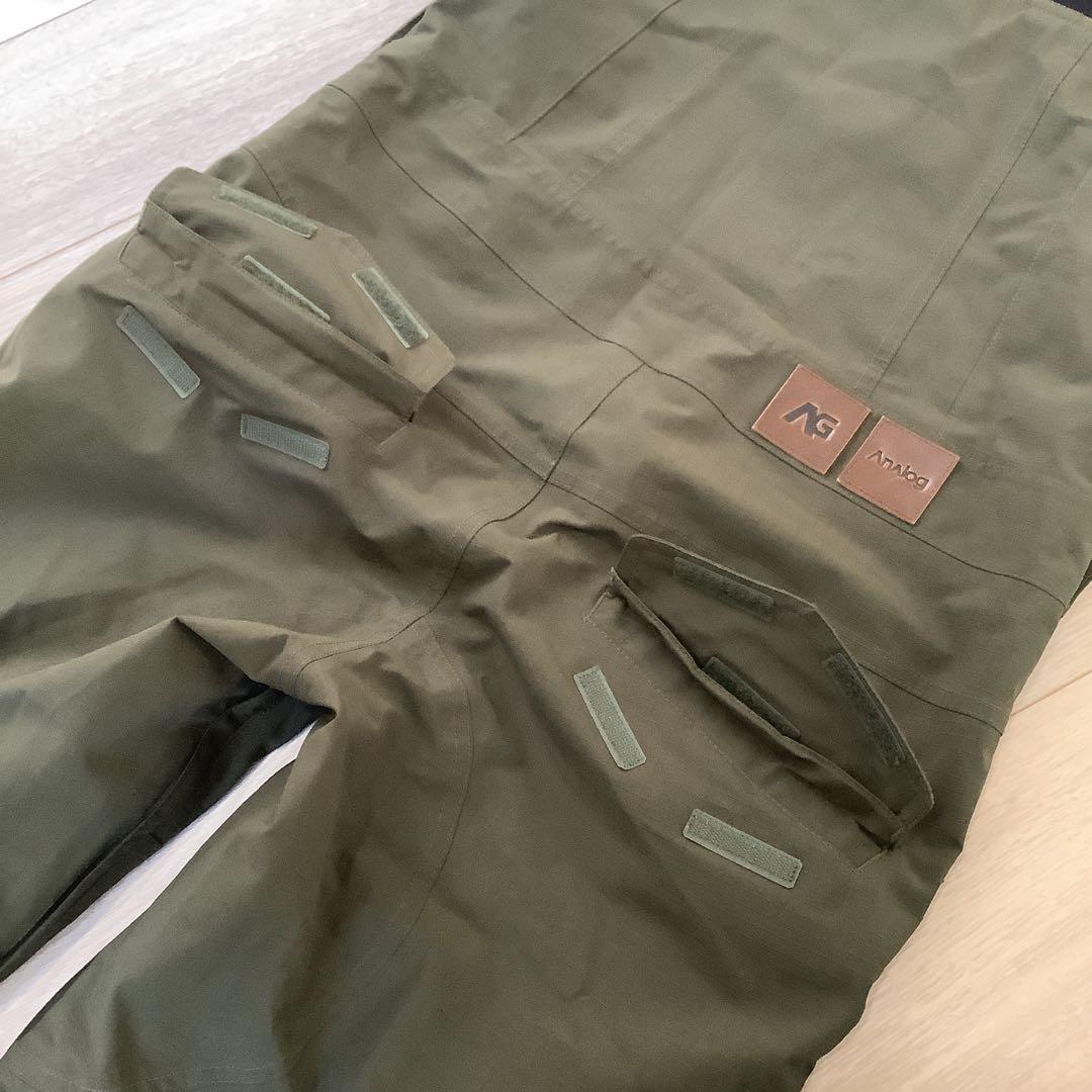 アナログ(BURTON)ANALOGビブパンツ　スノーボード　ウエアーS