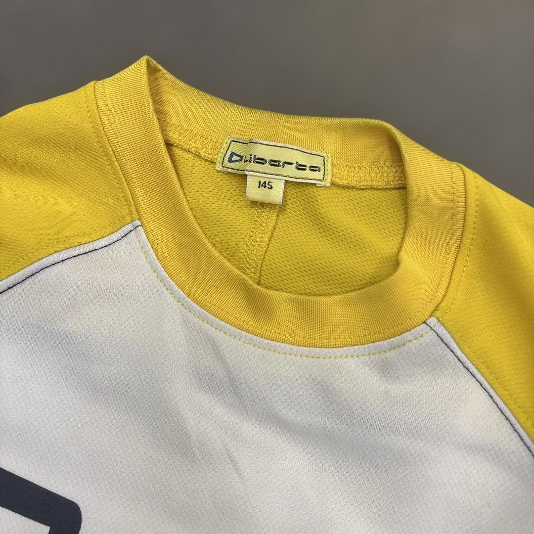 Liberta ジャージセット イエロー/ネイビー 145cm