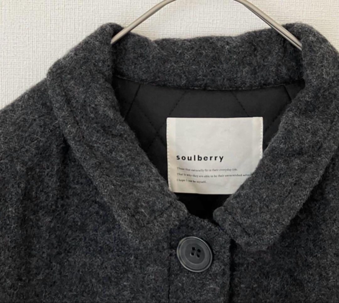 ソウルベリー soulberry まこちゃんの着崩しコート　L 完売品