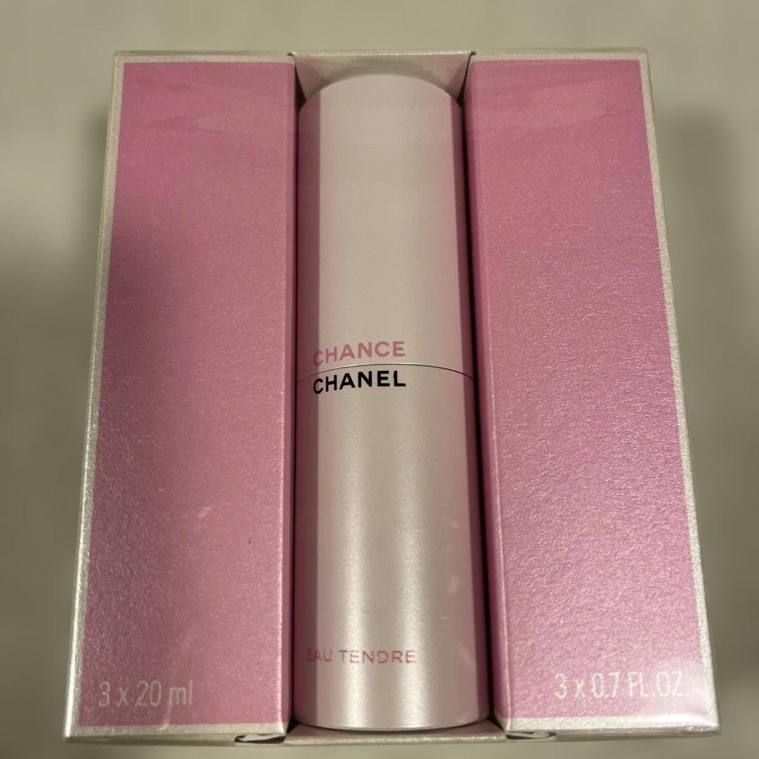 CHANEL CHANCE Eau Tendre トラベルスプレー3本セット