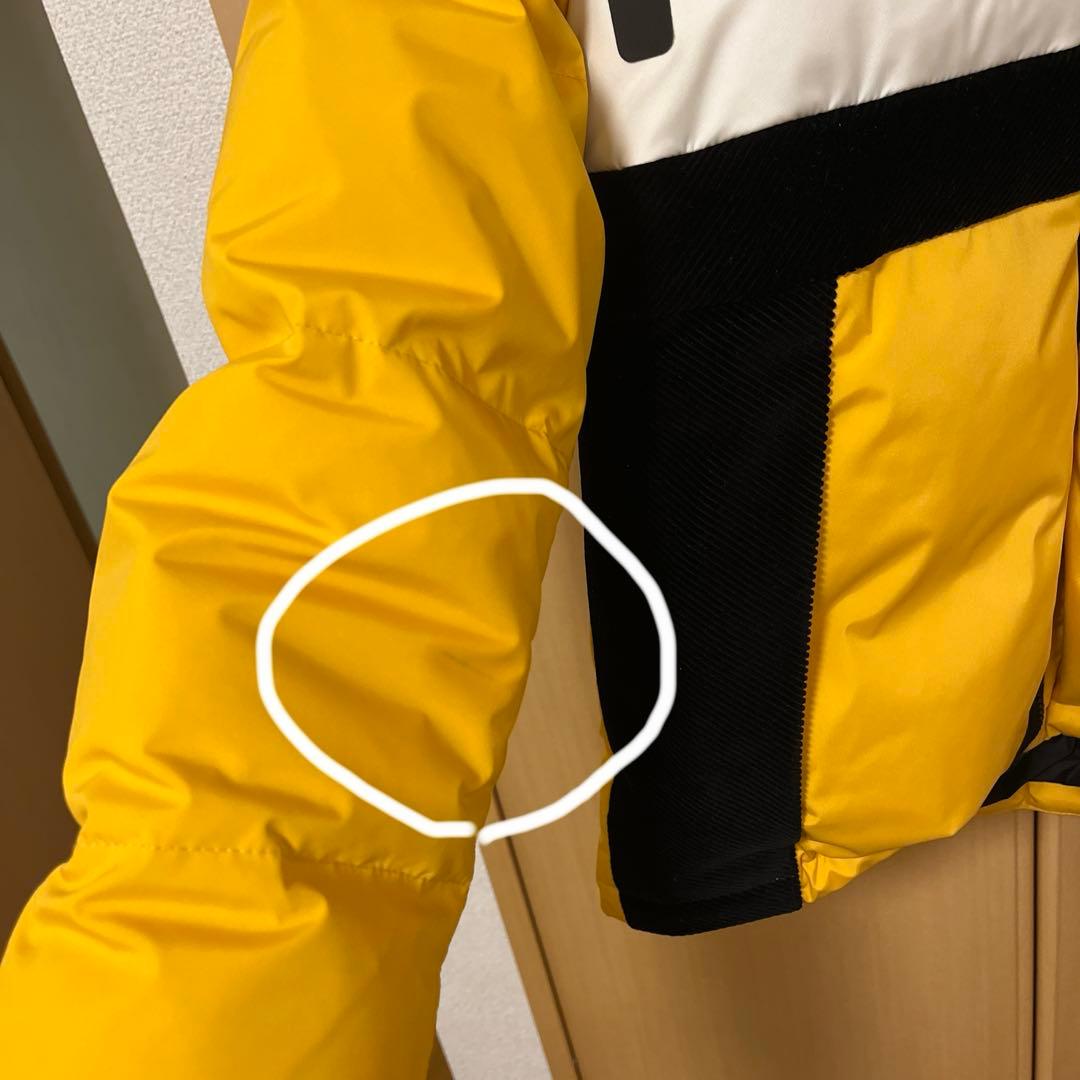 FENDI ダウンジャケット　イエロー　サイズ44