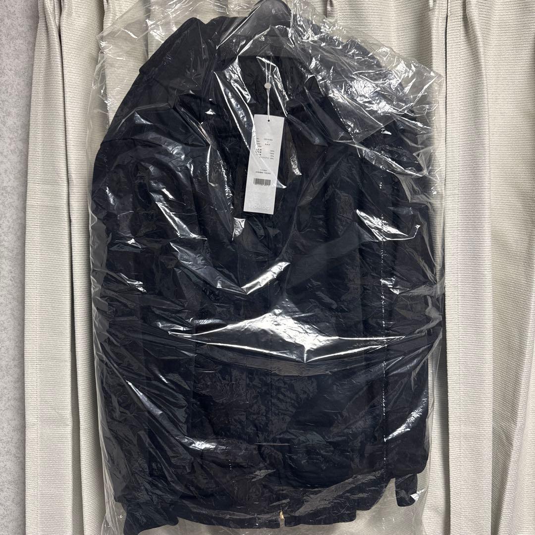 ジャケット・アウター COMOLI 25AW BLACK DENIM ZIP PARKA