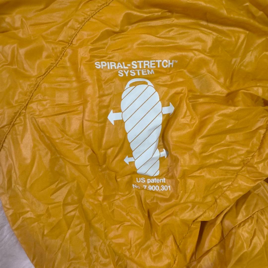 美品モンベル　シュラフ　アルパインダウンハガー650 #2イエロー