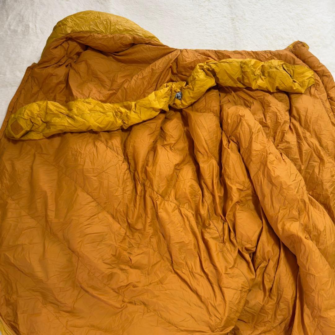 美品モンベル　シュラフ　アルパインダウンハガー650 #2イエロー