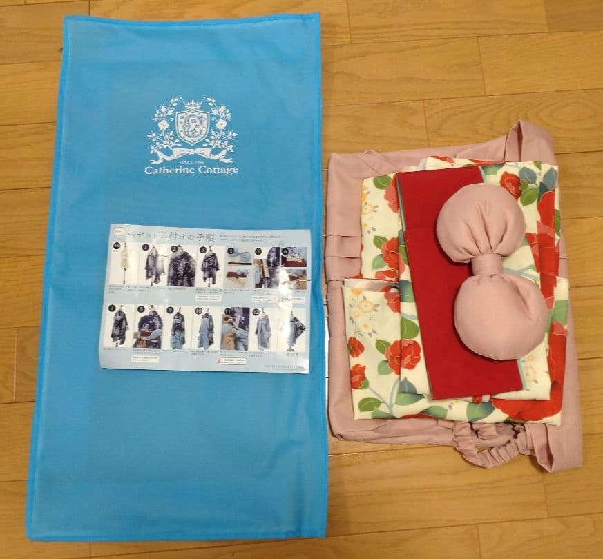 双子　２セット　キャサリンコテージ　着付け簡単袴セット120センチ　卒園式