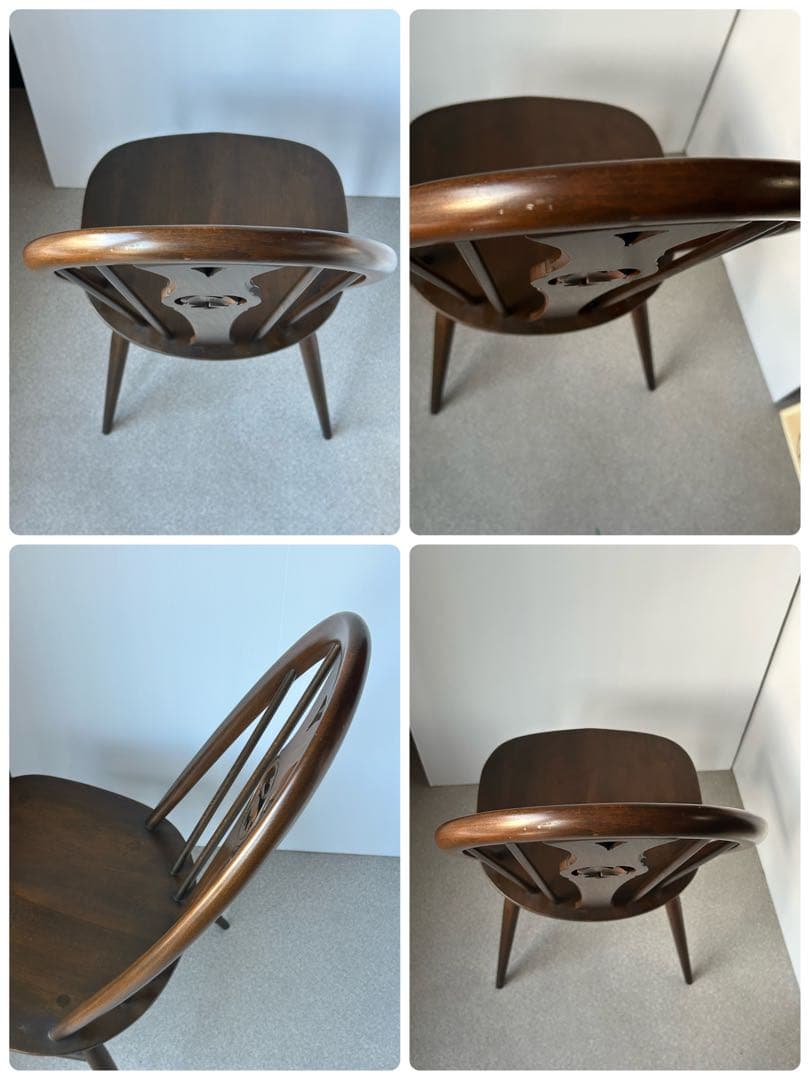 アーコール　ERCOLスワンバックチェア　椅子　ヴィンテージ　イギリス