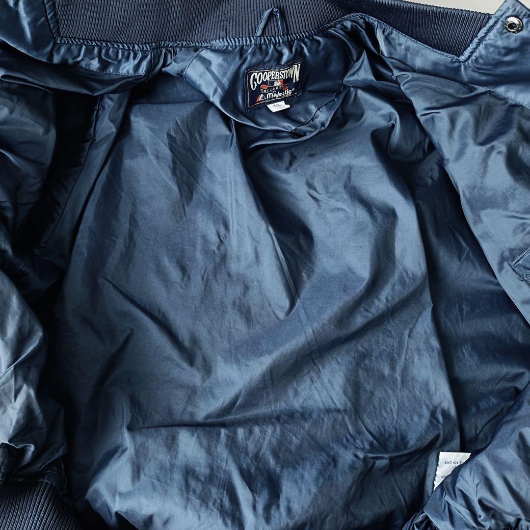 ヤンキース　スタジャンジャケット　ネイビー