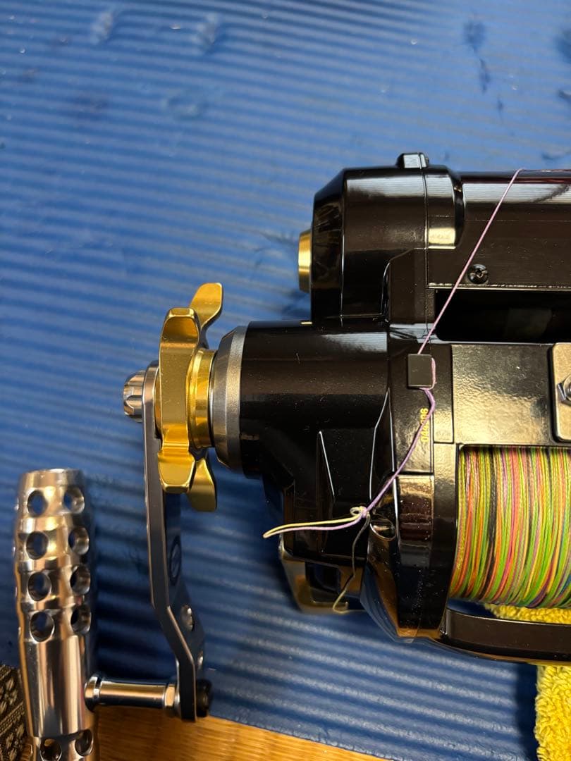 シマノ ビースト マスター MD12000 ムゲンパワーハンドル付 - メルカリ