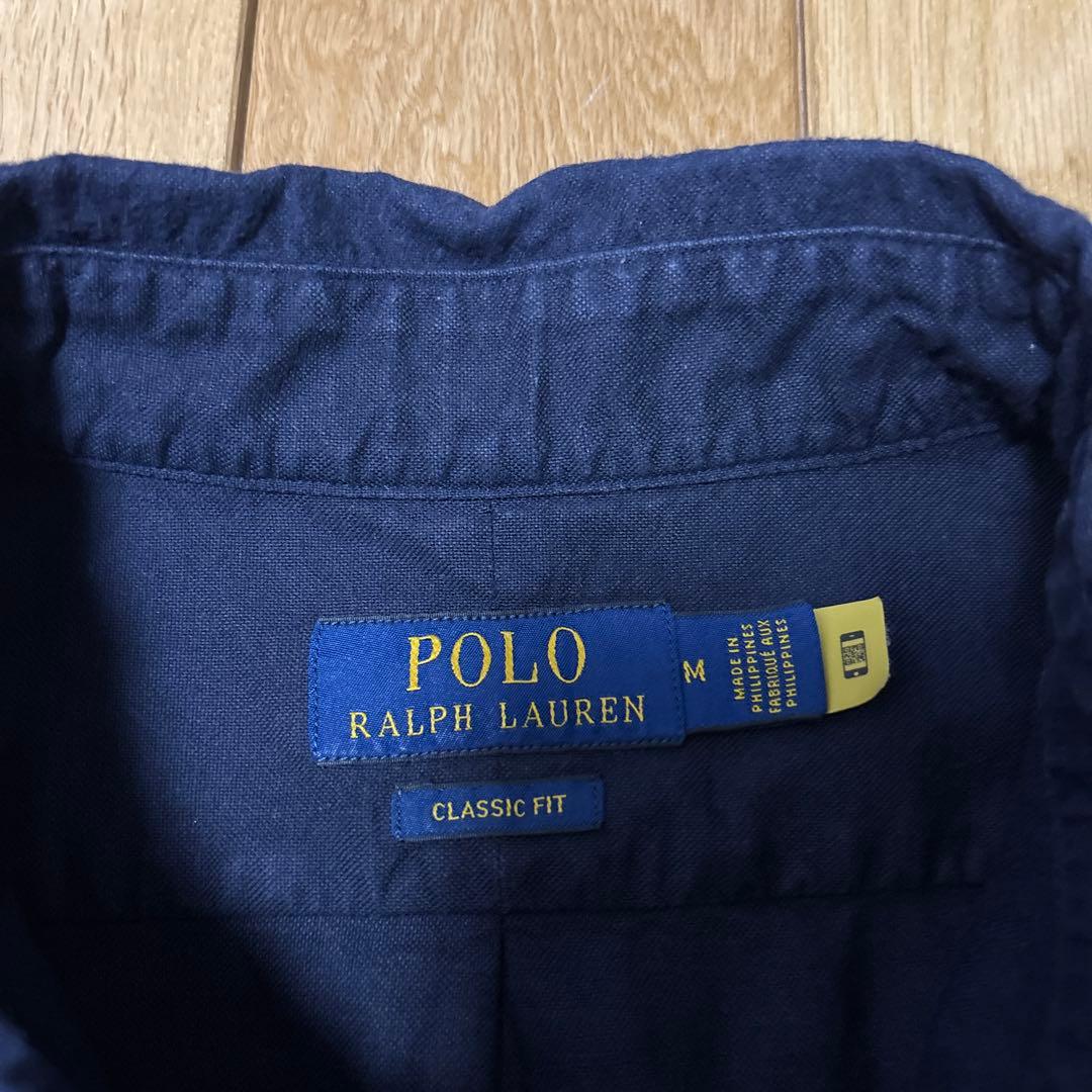 Polo Ralph Lauren ネイビー M クラシックフィットシャツ