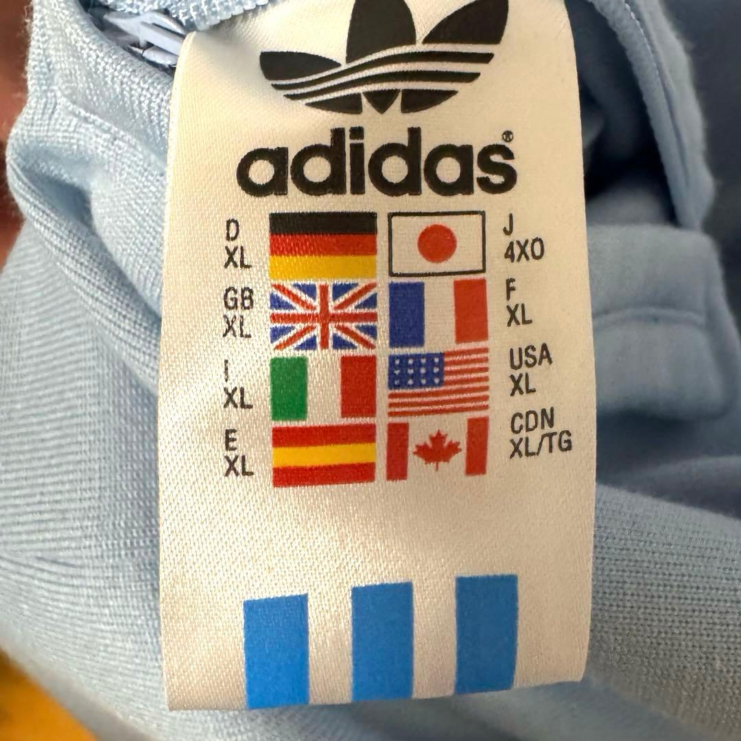 アディダス　トラックジャケット　リバーシブル　80s 60s復刻 ワールドマーク