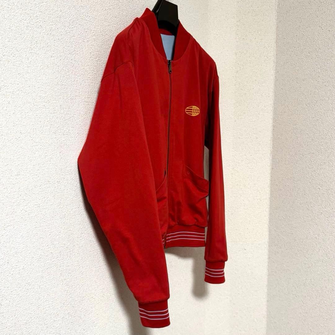 アディダス　トラックジャケット　リバーシブル　80s 60s復刻 ワールドマーク