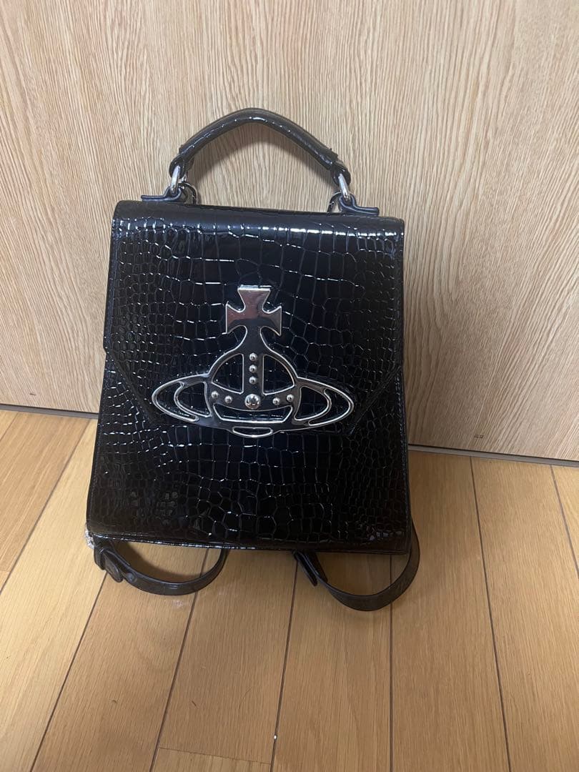 甘*す様 Vivienne Westwood クロコダイル風リュック