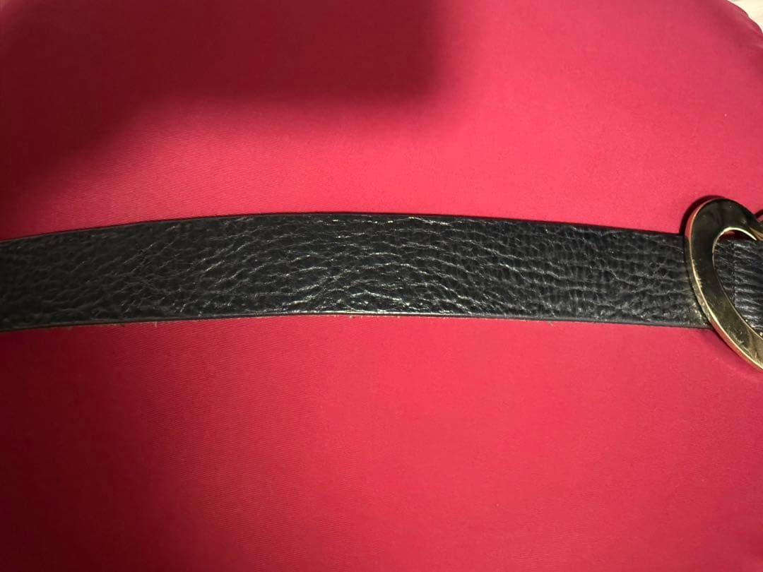 Gucci ハート型バックル 黒ベルト