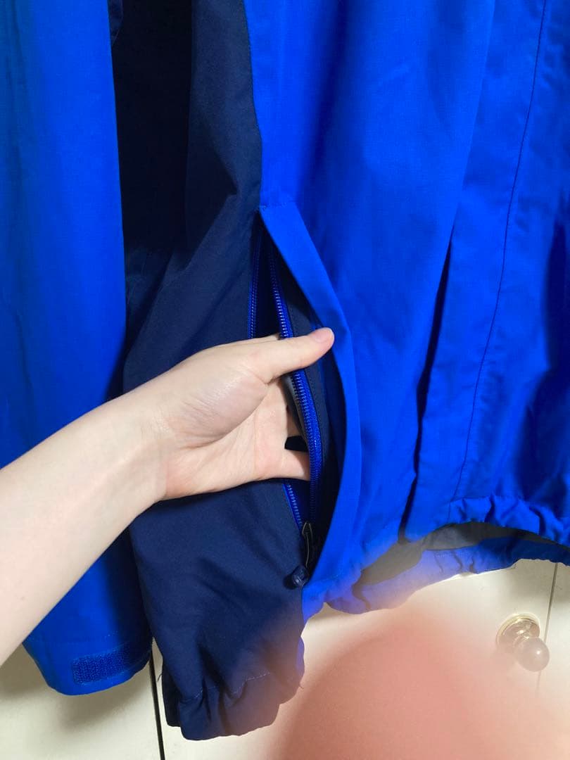 Marmot 3WAY連結ジャケット ナイロン(ブルー)×ダウン(グレー)XL - メルカリ