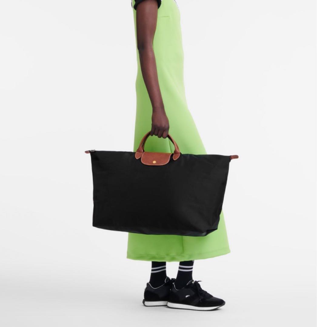 ロンシャン　ル プリアージュ　XL トラベルバッグ　黒　定番　Longchamp