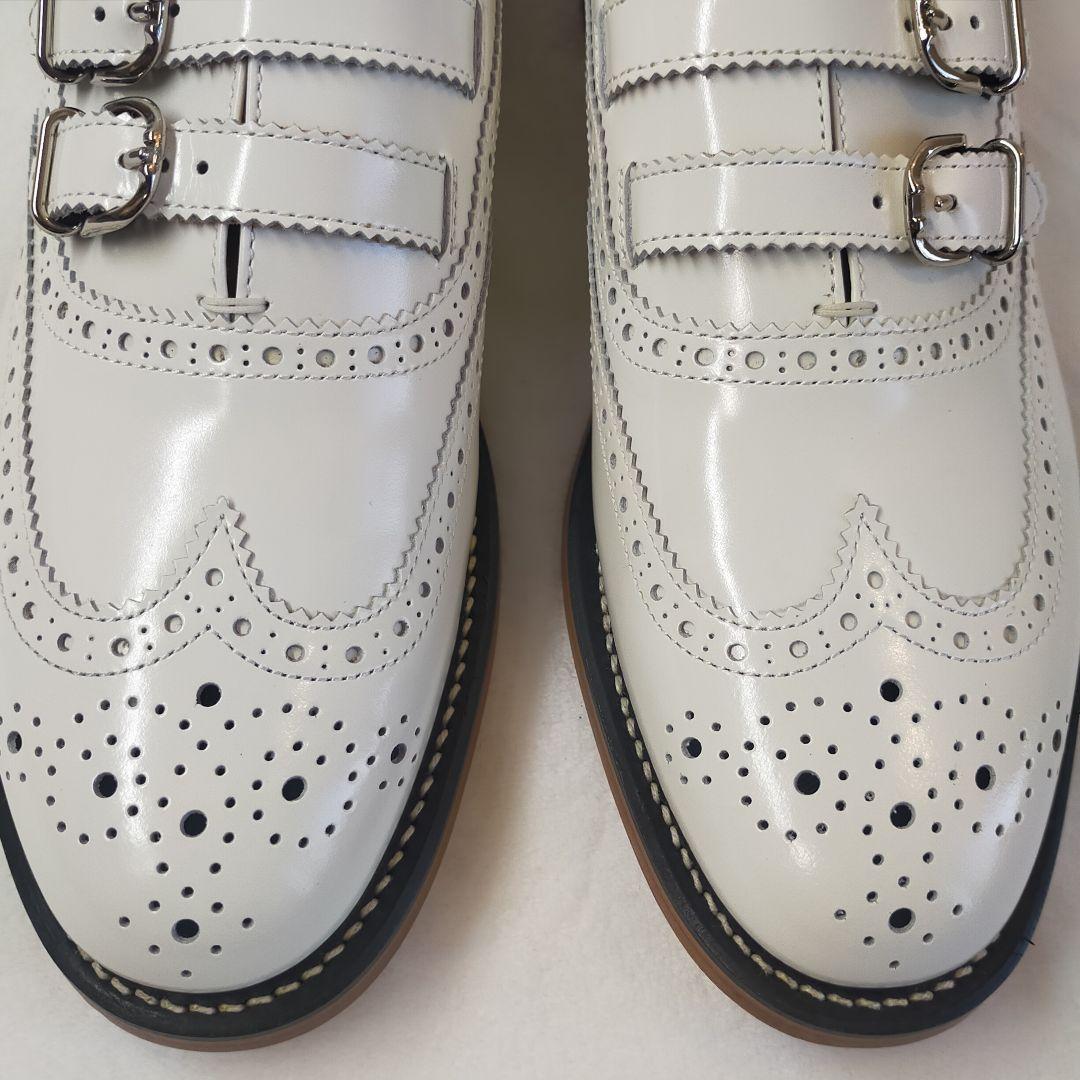 リーガル　ウィングチップ　ダブルモンクストラップ　メダリオン 24cm 未使用品