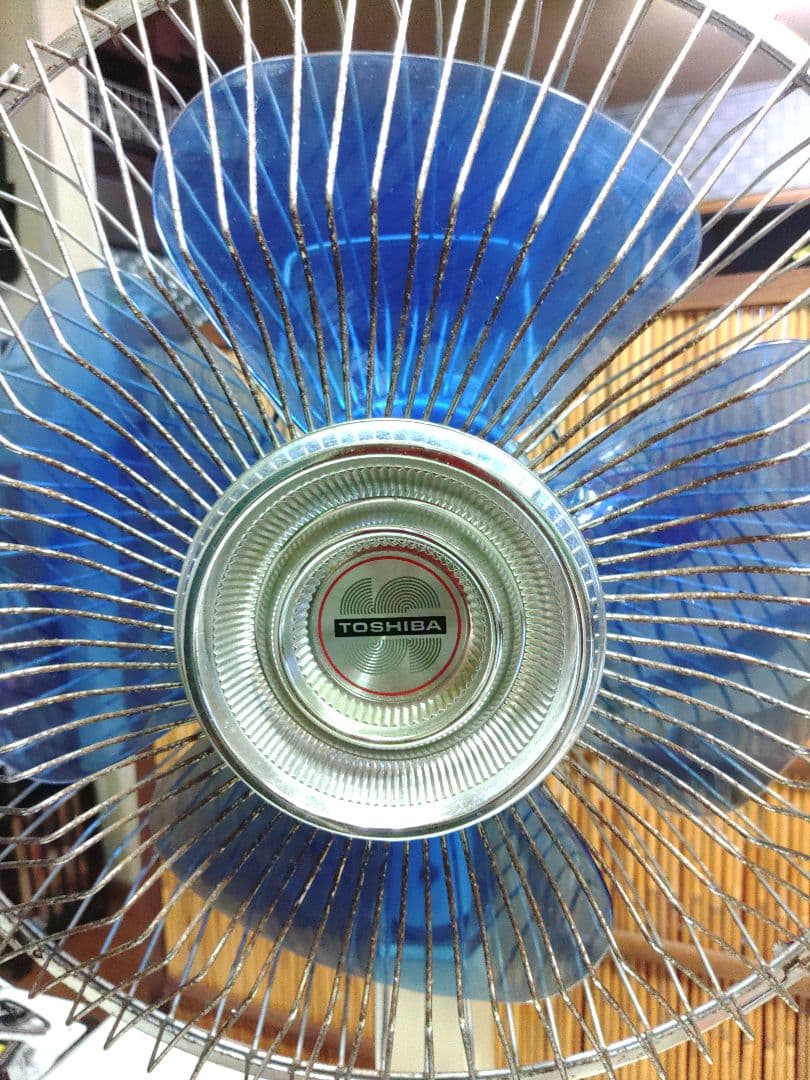 TOSHIBA レトロ扇風機 H-30AW かわいい扇風機 昭和家電 東芝レトロ