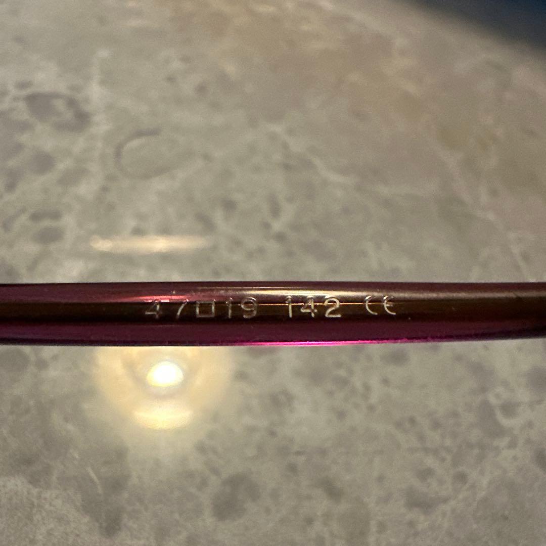 期間限定】NICOLE 13130 メガネフレーム メガネ ハーフリム - メルカリ