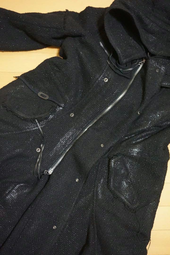 Roen コーティング加工 ドレープ モッズ コート hyde ROCK M - メルカリ