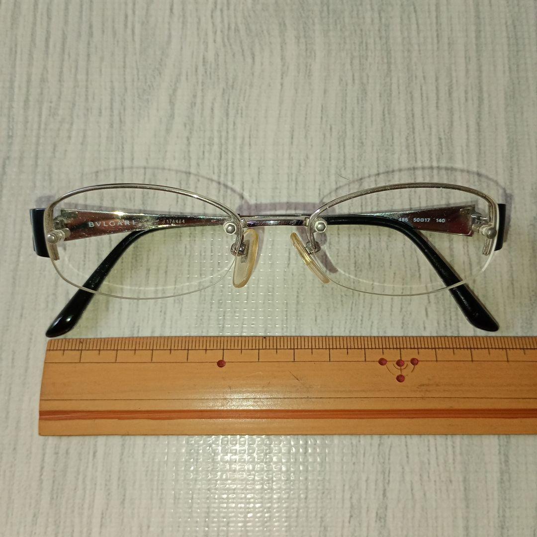 BVLGARIメガネ　度ありレンズ交換前提　 付属品無し　ヴィンテージ　現状販売