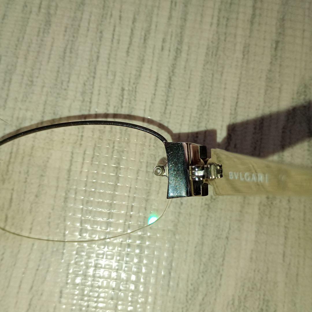BVLGARIメガネ　度ありレンズ交換前提　 付属品無し　ヴィンテージ　現状販売
