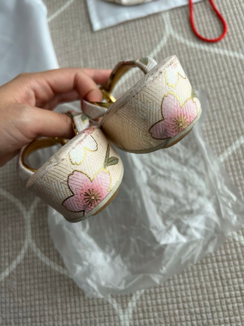 七五三 着物 被布 3歳 女の子 フルセット ＋半衿付き