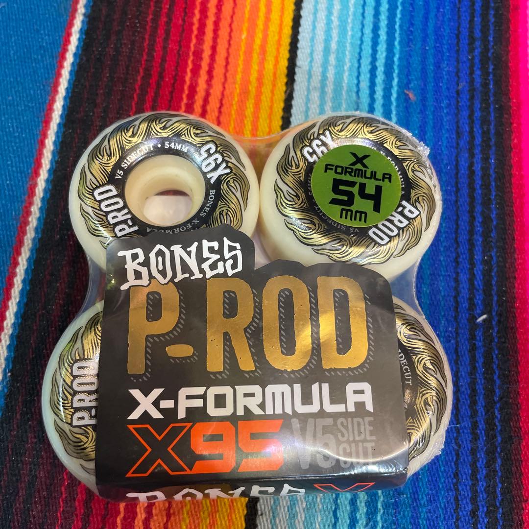 スケートボード BONES P-ROD X-FORMULA 54mm 95A