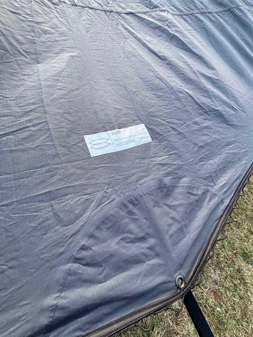 ヘイムプラネット　ダスクタープ　グレイ　HEIMPLANET dusktarp