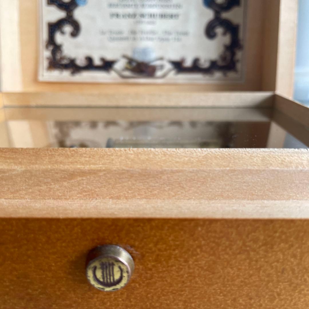 希少限定品 リュージュ社製 オルゴール 36弁 ます（Die Forelle