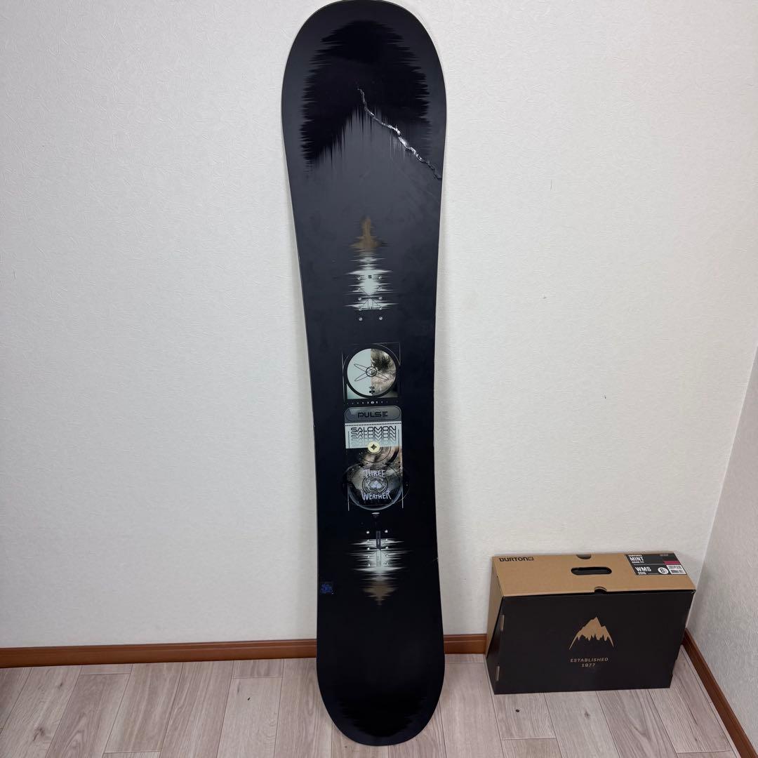 SALOMON PULSE 156cmスノーボードFLUX Mサイズ