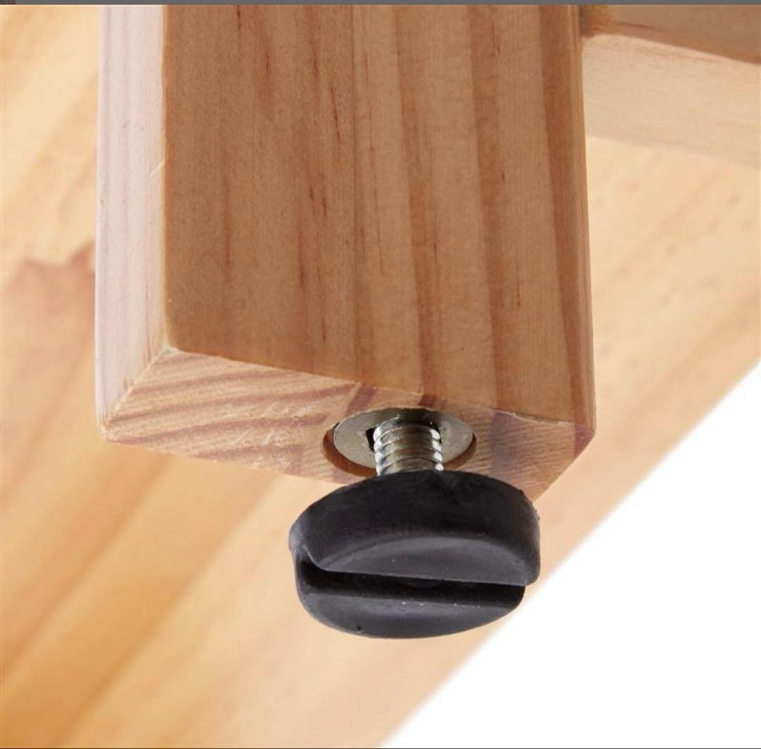 突っ張らない薄型本棚 幅30cm 奥行12.5cm ナチュラルカラー