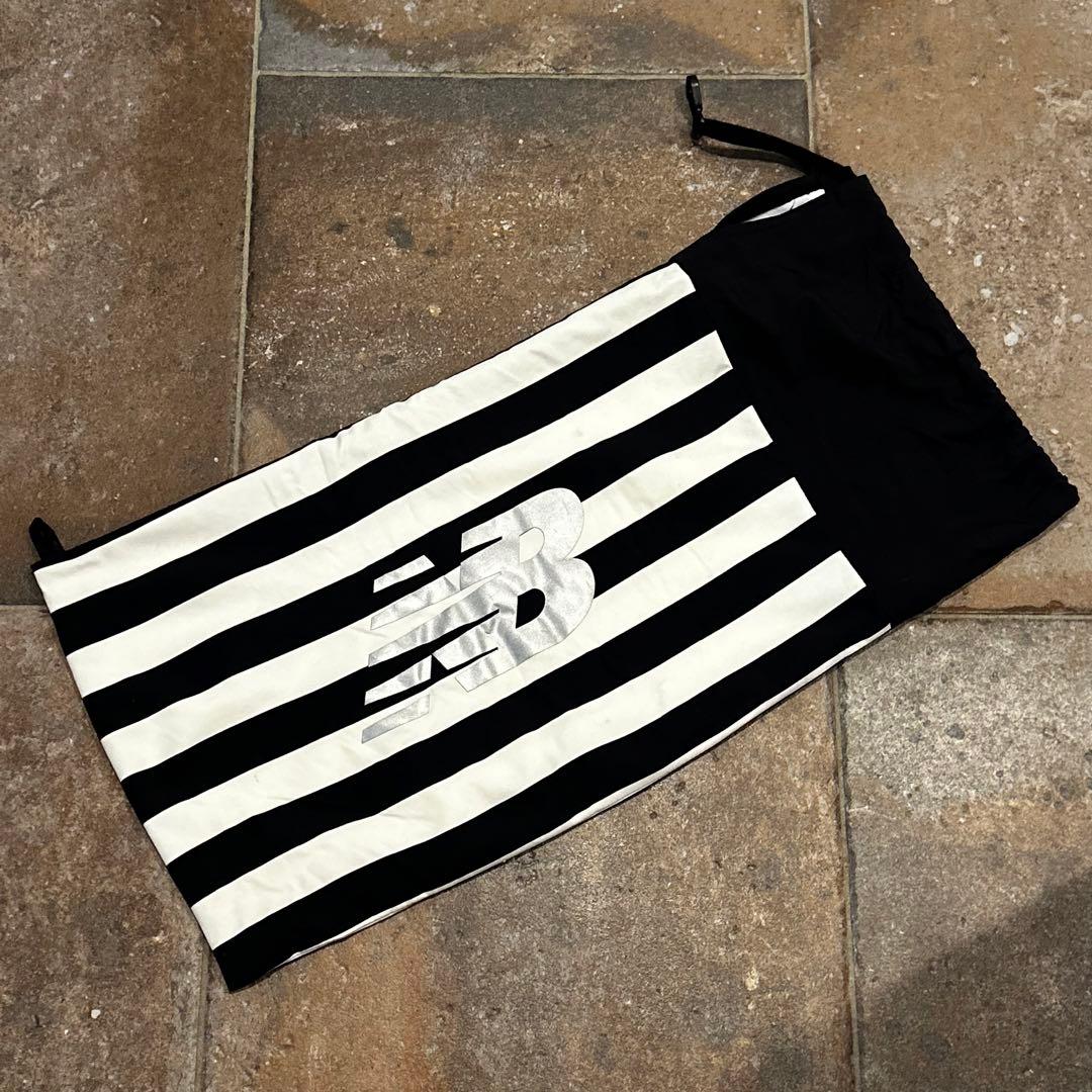 new balance golf レインウェア　セットアップ　2way ボーダー