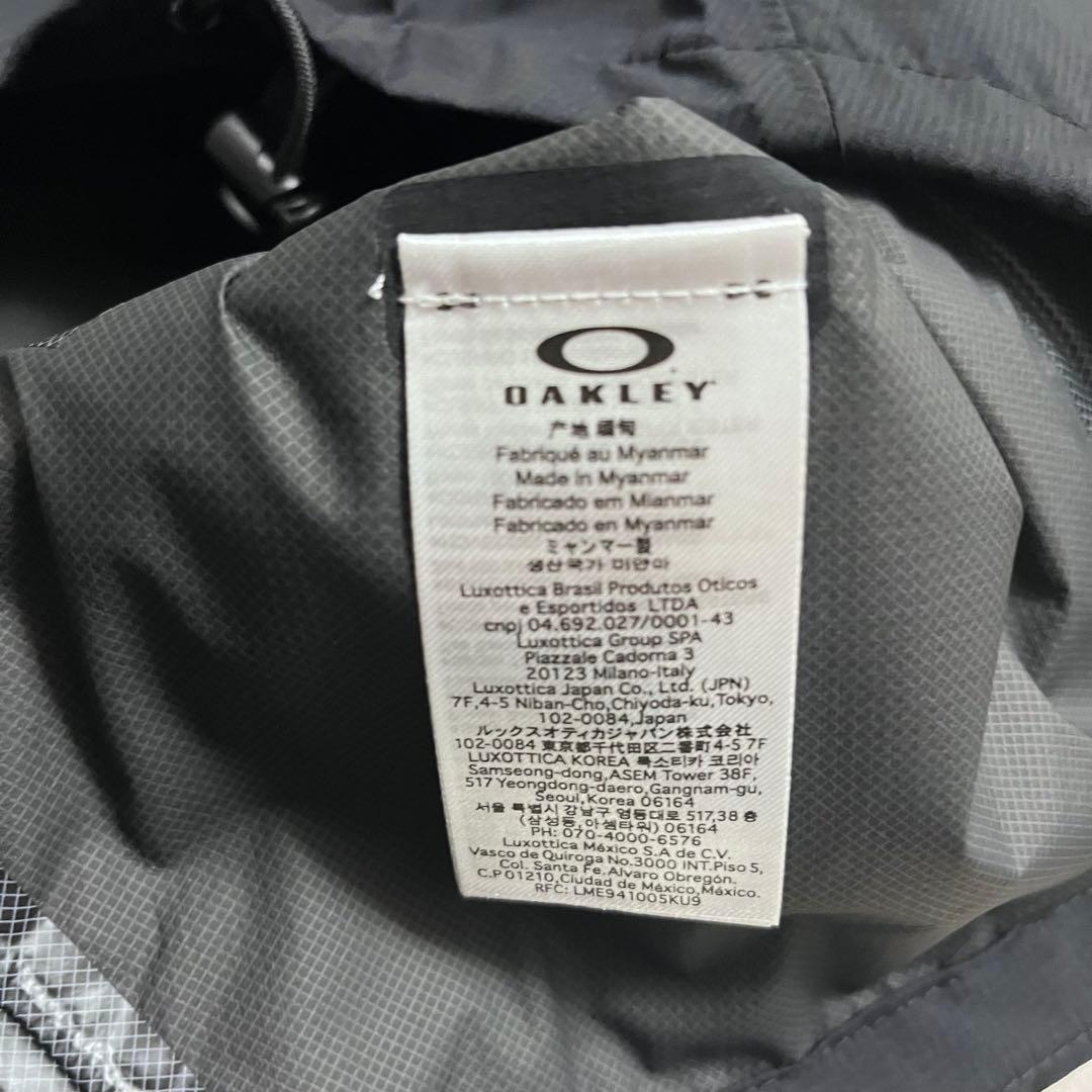 【新品タグ付】オークリー 高機能レインジャケット Dermizax 黒 L