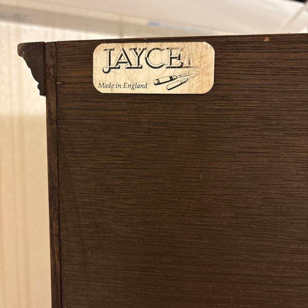 英国製ジェイシーファニチャー製アンティーク家具飾り棚コーナー